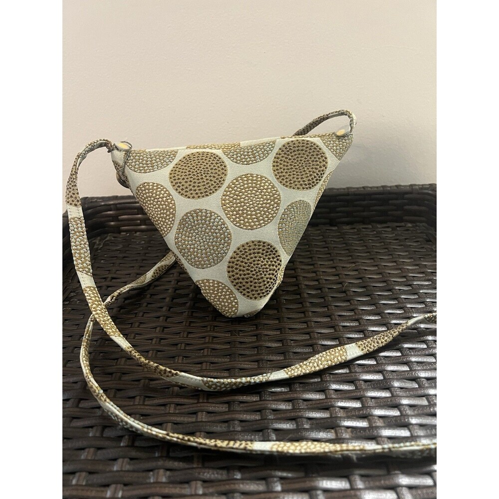 Jackie O Designs Azuma Bag Triangle Shoulder Crossbody Bag Polka Dot Boutique - Picture 2 of 12
